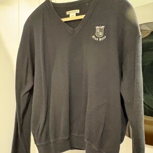 Cutter & Buck Black V-Neck Sweater